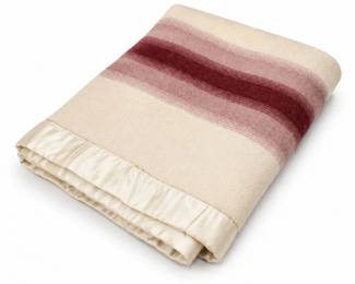 153 Rare1940sPendletonWoolBlanketSatinBoundStripe
