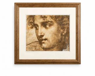186 FramedRenaissancePortraitArtPrintWallDcor