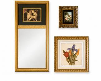 171 VintageWallArtSetAmyMeliousMirrorPrints