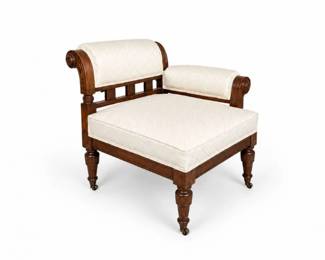 10 AntiqueEastlakeOneArmParlorChairVictorianWalnut