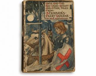157 1911SpensersFairyQueenAntiqueIllustratedBook