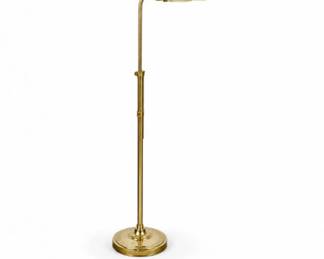 27 VintageAdjustableBrassPharmacyFloorLamp