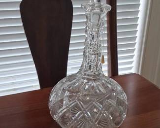 Vintage Cut Crystal Decanters