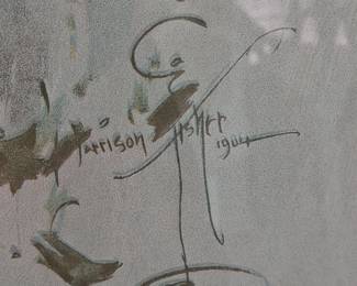 Harrison Fisher Signed Print Bless This Ring second image