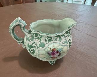Vintage Moriage Porcelain Creamer