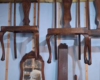 Vintage SpindleBack Chairs and Rocker second image