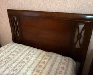 Twin Bed Frame with Headboard second image