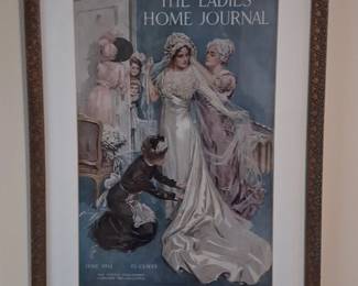 Harrison Fisher Carriage Ride  and The Ladies Home Journal June  Prints third image