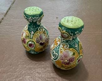 Nippon Floral Salt and Pepper Shakers