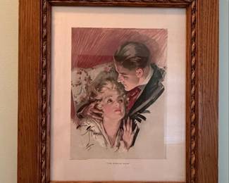 Harrison Fisher The Evening Hour Print