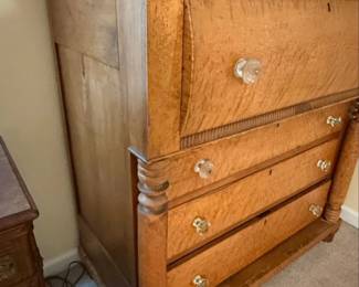 Empire Style Birdseye Maple Dresser second image