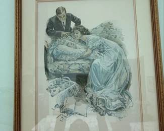 Harrison Fisher Their New Love Print