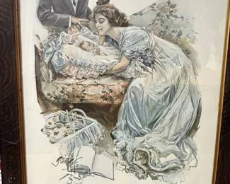 Harrison Fisher Print Their New LoveSigned
