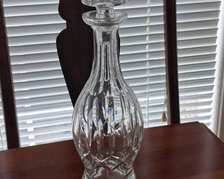 Vintage Cut Crystal Decanters third image