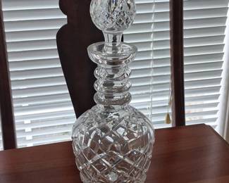 Vintage Cut Crystal Decanters fourth image