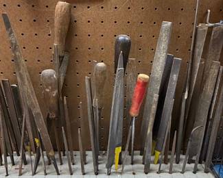 Assorted Vintage Hand Files and Rasps
