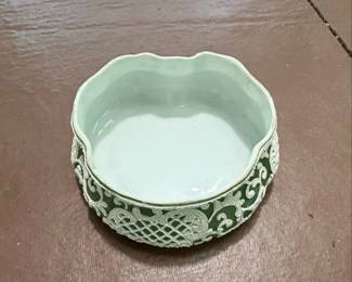 Vintage Jasperware Decorative Bowl