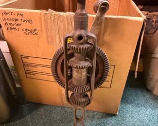 Vintage Millers Falls No. A Eggbeater Hand Drill