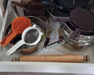 Assorted Kitchen Cookware and Utensils second image