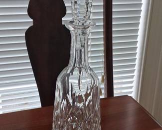 Vintage Cut Crystal Decanters second image