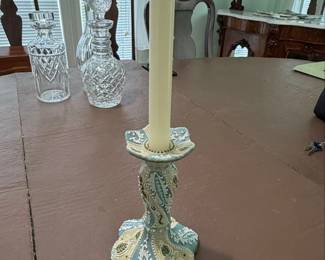 Vintage Decorative Nippon Candlestick Holder
