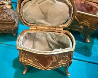 Jennings Brothers Art Nouveau Jewelry Casket