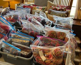 Yarn, Knitting
