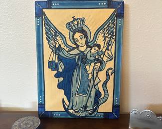 Charlie Carillo, Our Lady of Mount Carmel, 21 x 12, 2006