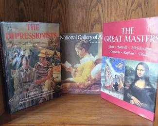 Classic Art Masters Coffee Table Books – Impressionists, National Gallery & Great Masters