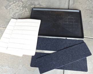 Microdry Padded Floor Mats, Anti-Skid Stair Treads & Large Boot Tray