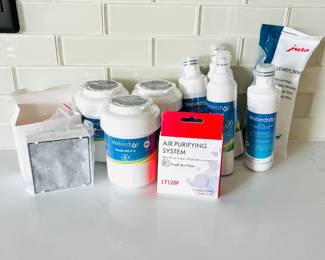 Waterdrop Refrigerator Water Filter Lot – WD-F13, WD-F20, WD-F46, WDS-MWF & LG LT120F Air Filter