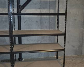 Heavy-Duty Adjustable Steel Storage Shelving Unit – 4' W x 7.5' H
