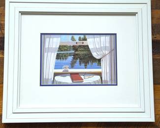 Denver Artist Brian T. Keller Original Egg Tempera Painting – Signed & Framed - Wall Art
