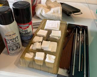 Gun Cleaning supplies