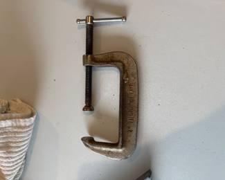 4-inch drop-forged C-clamp