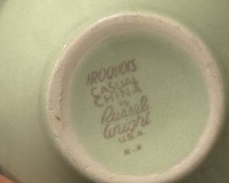 Iroquois Casual China designed by Russel Wright