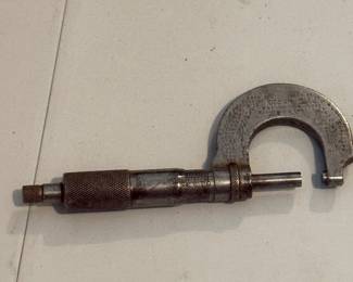 vintage L.S. Starrett No. 230 Outside Micrometer