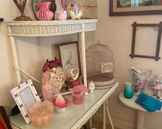 Wicker tables
