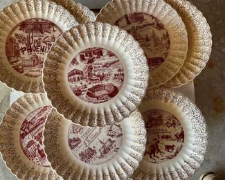Vintage state plates