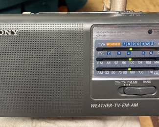 Sony TV radio