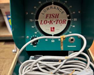 vintage fish finder