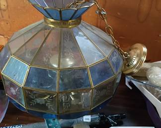 Swag lamp