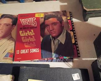 Elvis Girls Girls Girls Vinyl Album