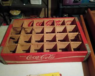 Wooden Vintage Coke Carrier