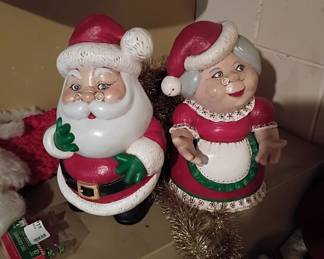 Mr. &Mrs Claus vintage