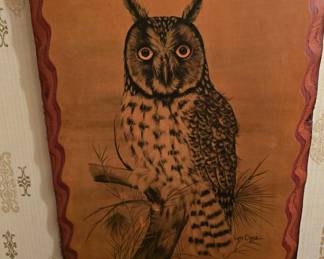 Art - Owl - Signed Lynn Chase