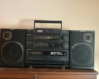 Sony Boom Box