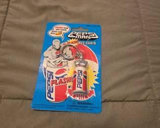 PEPSI MAN KEYCHAIN