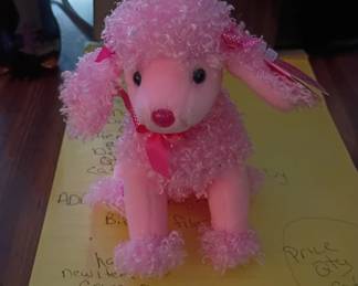 Pinky Poo Ty beanie baby