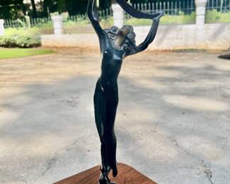 Art Deco-Style Bronze Dancer